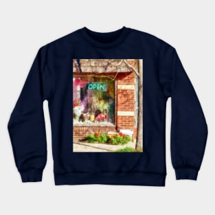 Metuchen, NJ - Christmas Wreathes For Sale Crewneck Sweatshirt